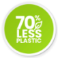 Save Over 70% on Plastic